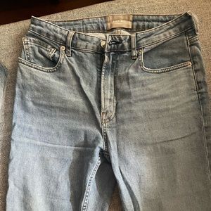 Everlane crop jeans
